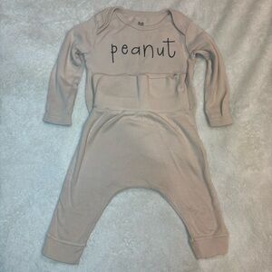 Little Navy 3-6M two peice baby outfit